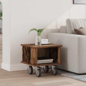 vidaXL TV Stand 37 x 35 x 35 cm Oudhout Bewerkt hout, Verzenden, Nieuw