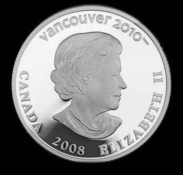 Canada. 25 Dollars 2008 Vancouver Olympic Games Proof, Postzegels en Munten