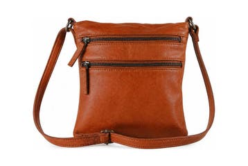Bear Lifestyle Crossbodytas Cognac, Handtassen en Accessoires, Tassen | Damestassen, Verzenden, Zo goed als nieuw