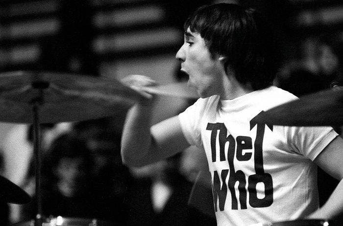 Franco Turcati - The Who, Keith Moon (1967), Antiek en Kunst, Kunst | Designobjecten