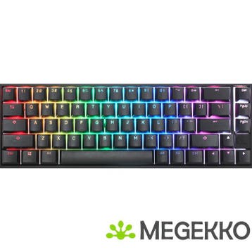 Ducky Mecha Pro SF RGB Zwart Cherry MX Brown, Computers en Software, Verzenden, Nieuw