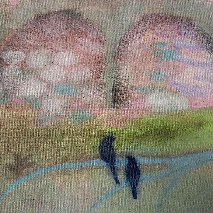 Simone Zacharias - Song to Follow, Antiek en Kunst, Kunst | Schilderijen | Modern