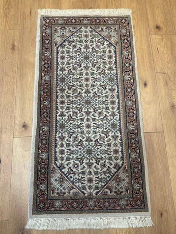 Tapis oriental indien Bijar, tissé à la main, avec un motif, Maison & Meubles