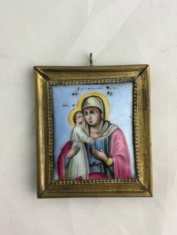 Icoon - FINIFT ICON Moeder van God Zoektocht naar de