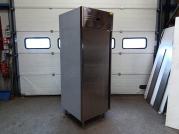 Afinox Armadio MKT07IX RVS Koelkast – B73 x D80 x H210 cm –