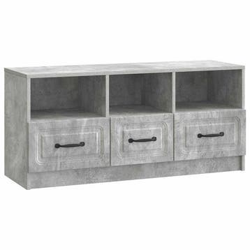 TV-kast 102cm Betongrijs - Retour deal, -41% (tv-meubel), Maison & Meubles, Verzenden