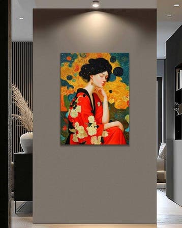 Matteo - Reverie in Red Silk