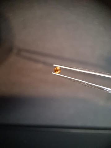 Natural Spessartite Garnet - 0.10 ct - for high end jewelry, Verzenden, Nieuw