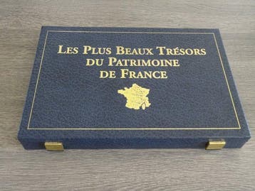 Frankrijk. Lot de 3 coffrets de médailles de collection, Postzegels en Munten