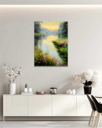 Stefano - Riverbank at Sunset