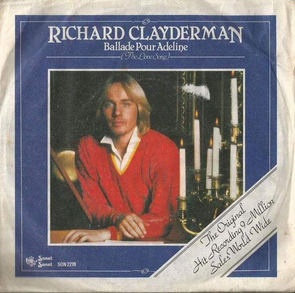 Richard Clayderman - Ballade Pour Adeline, CD & DVD, Vinyles | Pop, Envoi