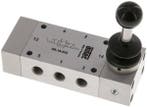 5/3 G1/8 '' Middenuitlaat Handbediend Ventiel Detent, Verzenden, Nieuw