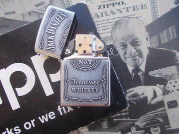 Zippo - Zippo 2006 Jack Daniels Bourbon emblem new unfired -, Nieuw