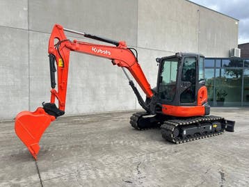 Veiling: Midigraafmachine Kubota KX163-5 Diesel 2016, Ophalen
