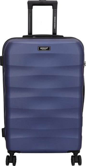 Beagles Originals Koffer Medium 58L - Staalblauw, Bijoux, Sacs & Beauté, Ophalen of Verzenden