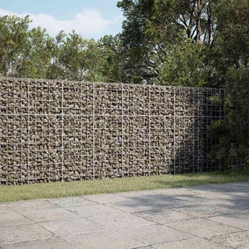 vidaXL Gabion met 3,5 mm Draad en 10x10 cm Gaas 300x50x150, Verzenden, Nieuw