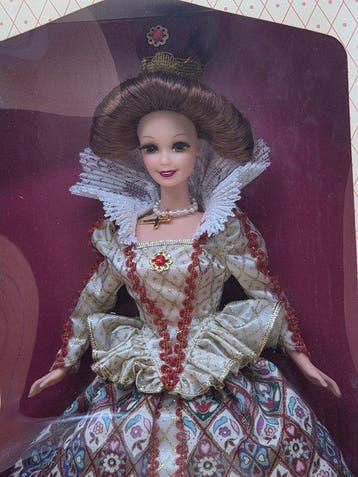 Mattel - Barbiepop Barbie reine Élisabeth - 1990-2000