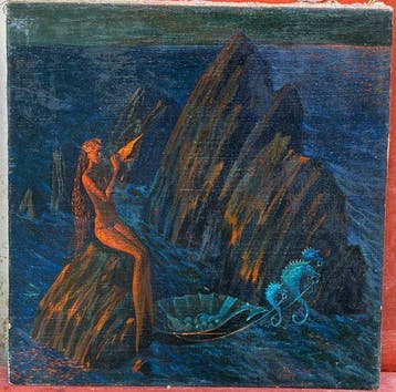 Dmitriy Gapsha (1964) - La Sirène (vendu sans prix de