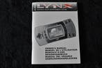 Atari Lynx Owners Manual, Consoles de jeu & Jeux vidéo, Verzenden