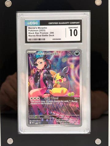 Pokémon Graded card - Marnies Morpeko Promo card - CGC 10 -, Hobby en Vrije tijd, Verzamelkaartspellen | Pokémon, Nieuw