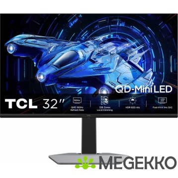TCL 32G64 32  QHD 180Hz QD-Mini-LED VA Gaming Monitor, Verzenden, Nieuw