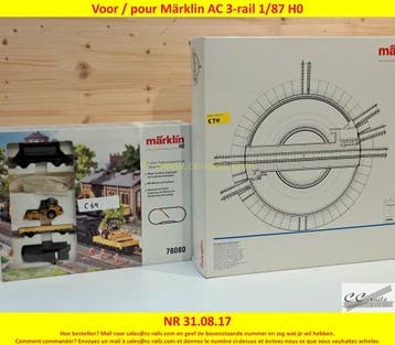 Marklin modeltreinen, locomotieven, wagons, rails, 2dehands, Ophalen of Verzenden