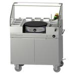 Crêpe-Trolley | RVS | 1 Bakplaat (Ø400mm) | 2.7kW |, Verzenden