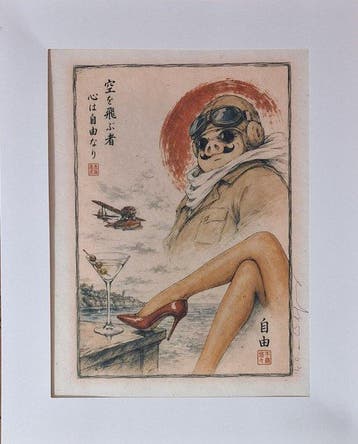Emma Wildfang - „Porco Rosso“ - Series - Anime Ukiyo –
