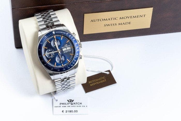 Philip Watch - Caribe Sport - Limited Edition - 1/500 -, Bijoux, Sacs & Beauté, Montres | Hommes