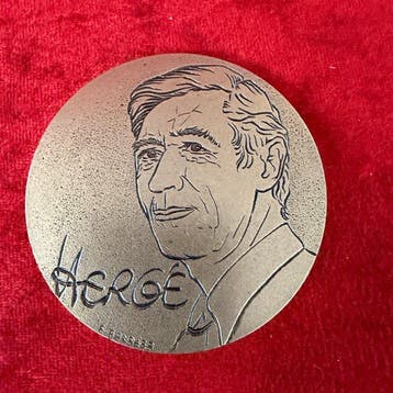 Kuifje Stripmedailles - België 1992 Hergé - Les aventures de, Boeken, Nieuw