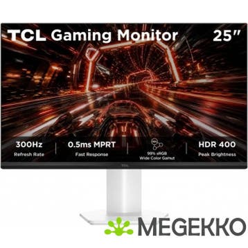 TCL 25P1AD 25  Full-HD 300Hz IPS Gaming Monitor, Verzenden