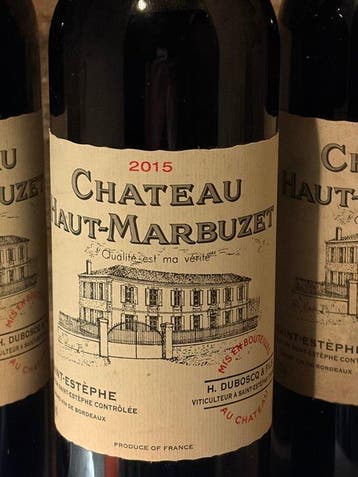 2015 Château Haut-Marbuzet - Saint-Estèphe - 3 Fles (0,75, Nieuw