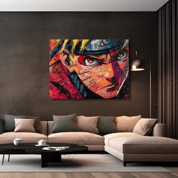 Canvas Fit - Alberto Ricardo - “Naruto: Voluntad de Fuego en, Nieuw