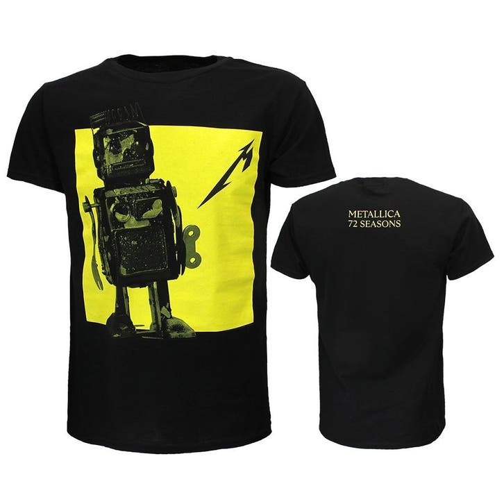 Metallica 72 Seasons Burnt Robot T-Shirt, Vêtements | Hommes, T-shirts