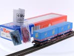 Schaal H0 Roco 46564 containerwagen Sdkms 707 Bad Reiche..., Gelijkstroom, Overige typen, Ophalen of Verzenden, Zo goed als nieuw