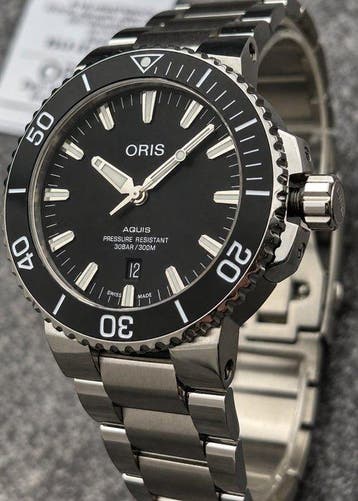 Oris - Aquis Date Automatic - Zonder minimumprijs - 01 733, Nieuw