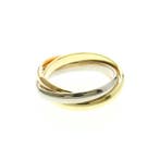 Cartier - Ring - 18 karaat roze goud, Witgoud, Geel goud, Nieuw