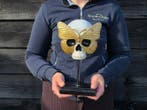 Statue, Skull - Gold Butterfly - 28 cm - Résine - 2026