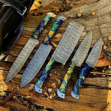 Bernard Bloch - Keukenmes - Chefs knife - Staal, Hars -