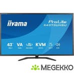 Iiyama Prolite X4373UHSU-B2 43  Ultra HD VA Monitor, Verzenden