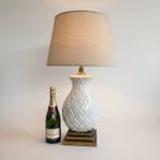 Lamp - Extra grote ananasvormige lamp - Keramiek, Metaal