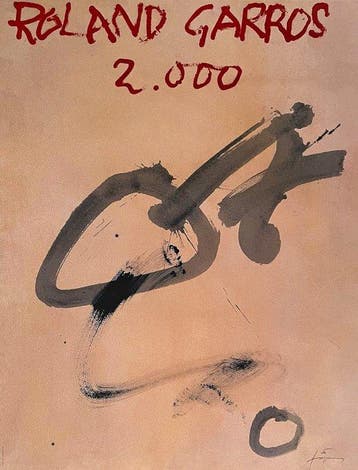Antoni Tapies - Galerie Lelong Paris - Originalplakat -