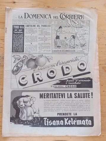 Lotto 16 riviste d’epoca – La Domenica del Corriere & La