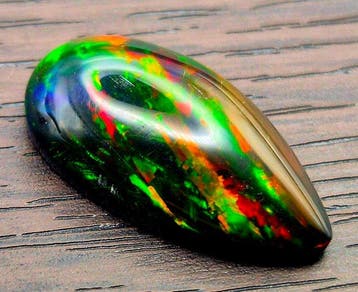 12,45 cts Black Opale Welo naturelle qualité supérieure Poli