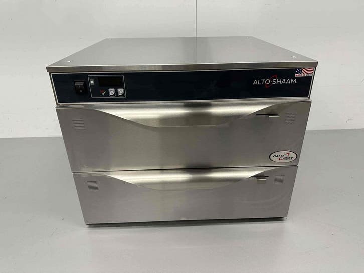 RVS Alto Shaam 500-2D Dubbele Warmhoudlade Warmhoudladen, Articles professionnels, Horeca | Équipement de cuisine, Enlèvement ou Envoi