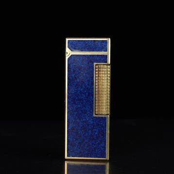 Dunill - Lapis Lazuli Pattern Rollagas Lighter - Aansteker -, Nieuw