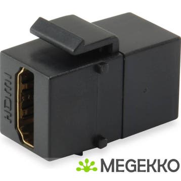 Equip 769402 kabeladapter/verloopstukje Zwart, Hobby en Vrije tijd, Verzenden, Nieuw
