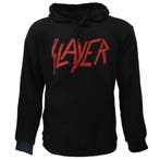 Slayer Distorted Logo Band Hoodie Trui, Nieuw