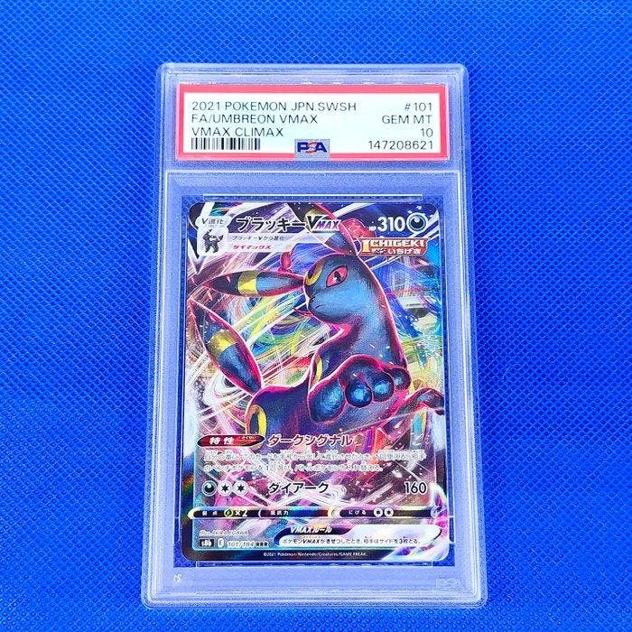 Pokémon - 1 Graded card - Umbreon 101/184 - PSA 10 - Sword &, Hobby & Loisirs créatifs, Jeux de cartes à collectionner | Pokémon