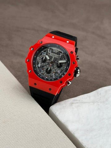 Invicta - Racing Red/Black - Zonder minimumprijs - IN-69648, Handtassen en Accessoires, Nieuw